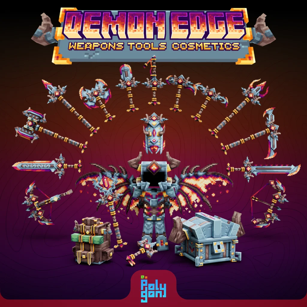 Demon Edge - Animated Weapons and Tools - 1/5