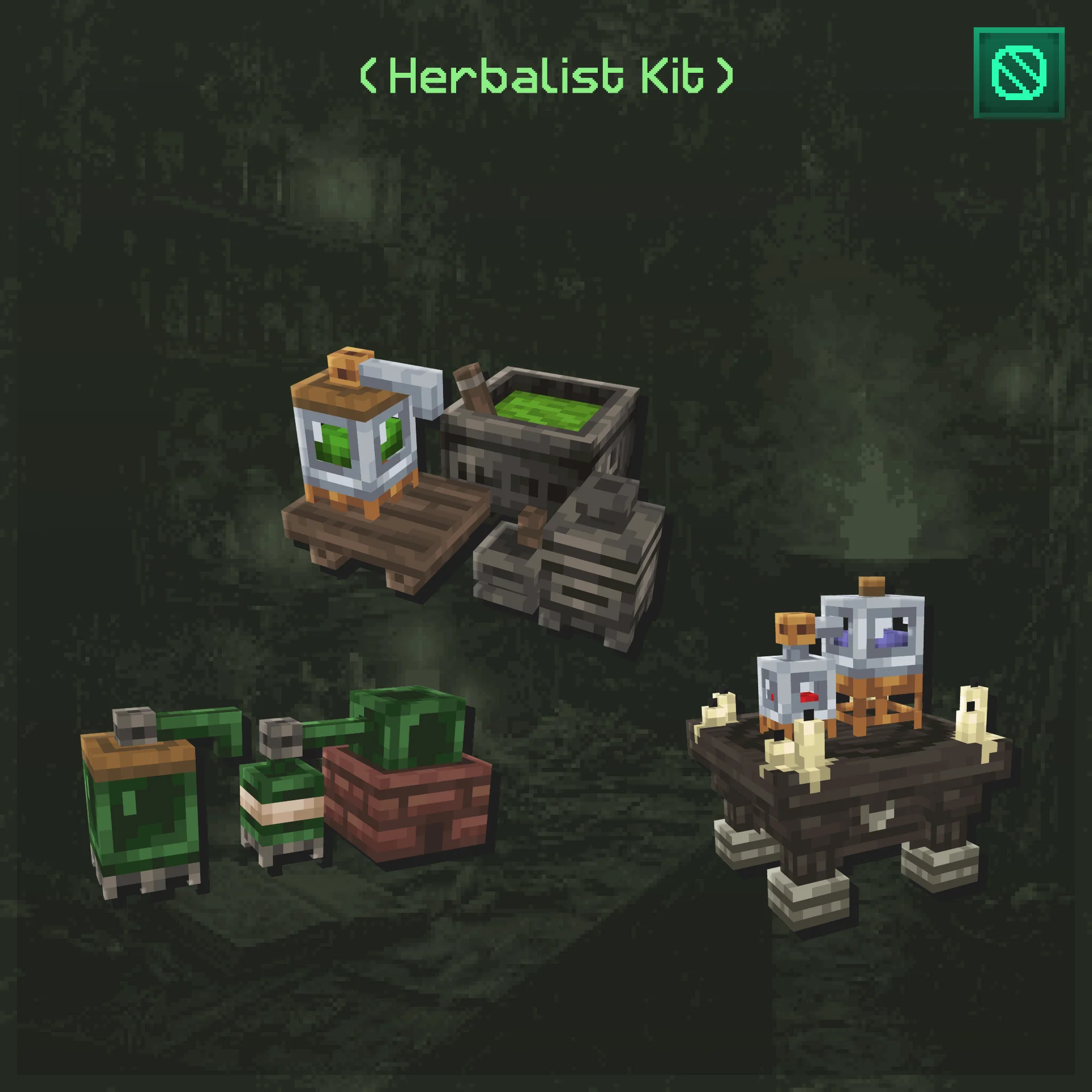 Herbalist Kit - Alchemy Furniture Pack - 3/4