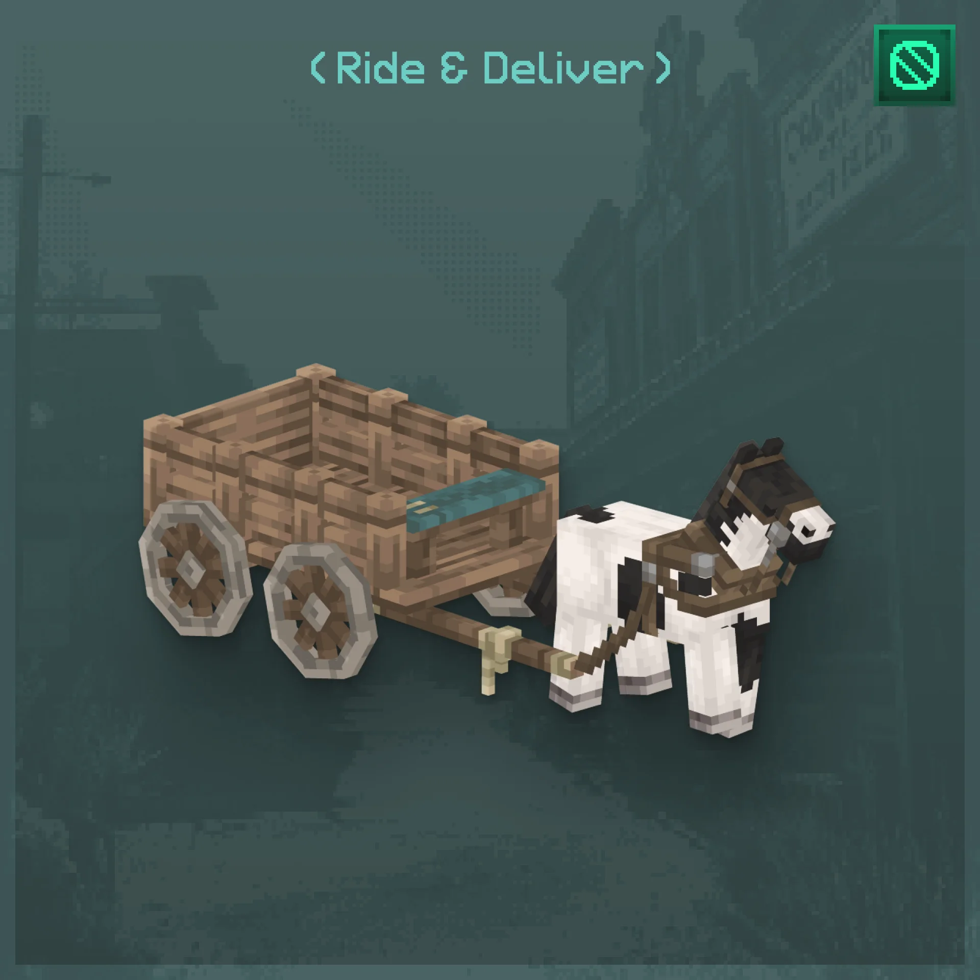 Ride & Deliver - Horse Carriages for ModelEngine - 1/8