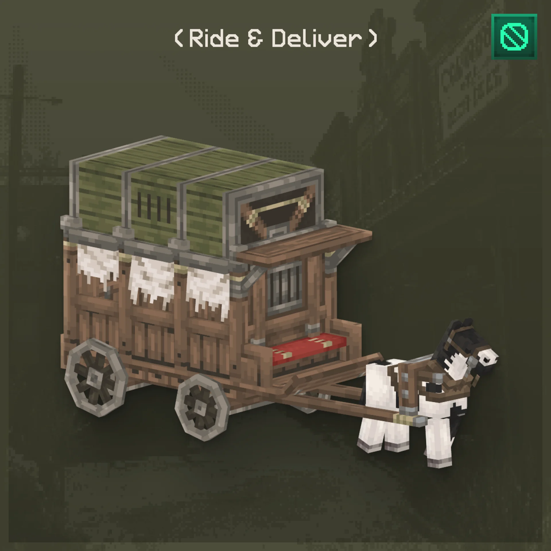 Ride & Deliver - Horse Carriages for ModelEngine - 3/8