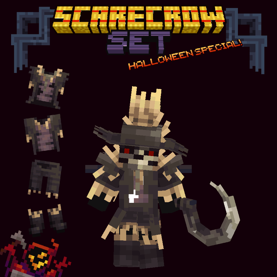 Scarecrow Set - Armor and Weapons - 2/7