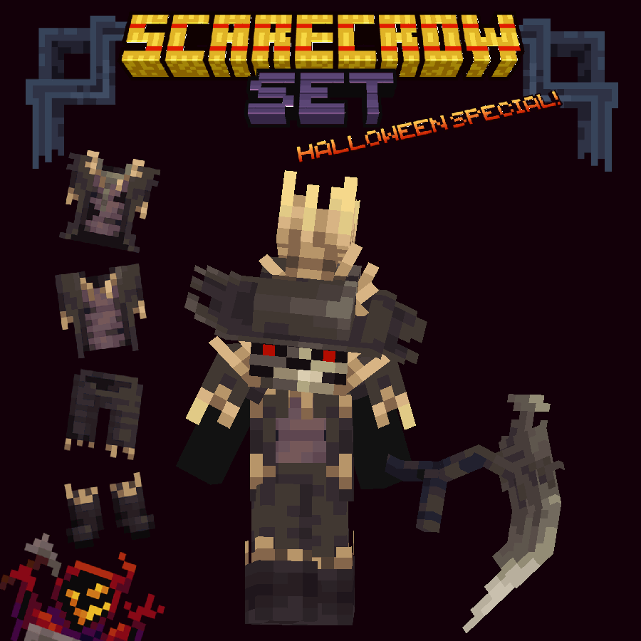 Scarecrow Set - Armor and Weapons - 3/7