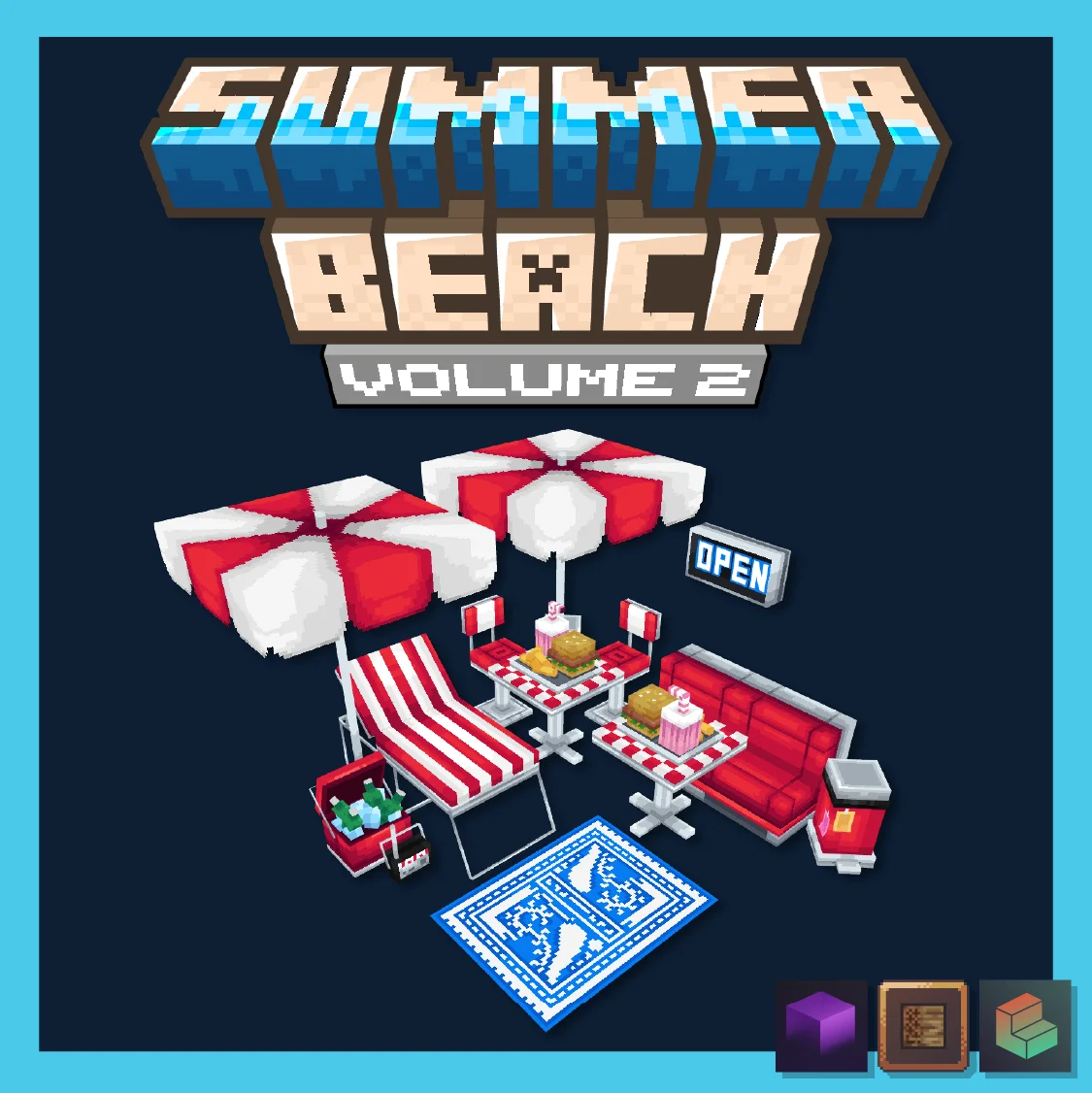 Summer Beach Decoration Vol. 2 - Furniture Pack - 1/6
